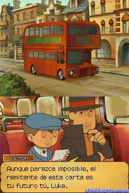 Image n° 3 - screenshots : Profesor Layton y el Futuro Perdido, El